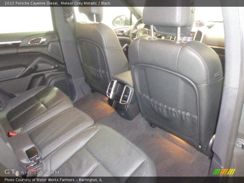 Meteor Grey Metallic / Black 2013 Porsche Cayenne Diesel