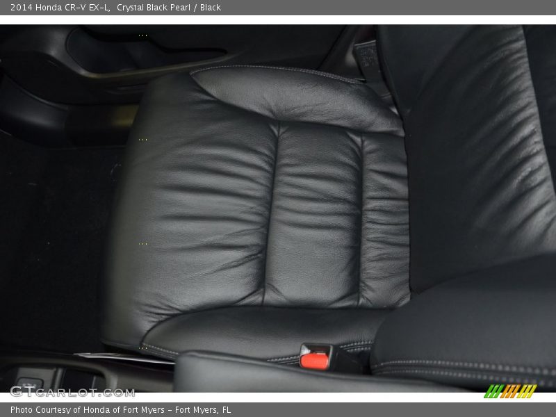 Crystal Black Pearl / Black 2014 Honda CR-V EX-L