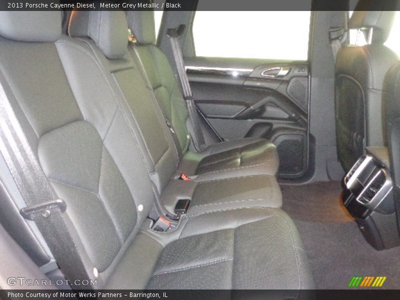 Meteor Grey Metallic / Black 2013 Porsche Cayenne Diesel