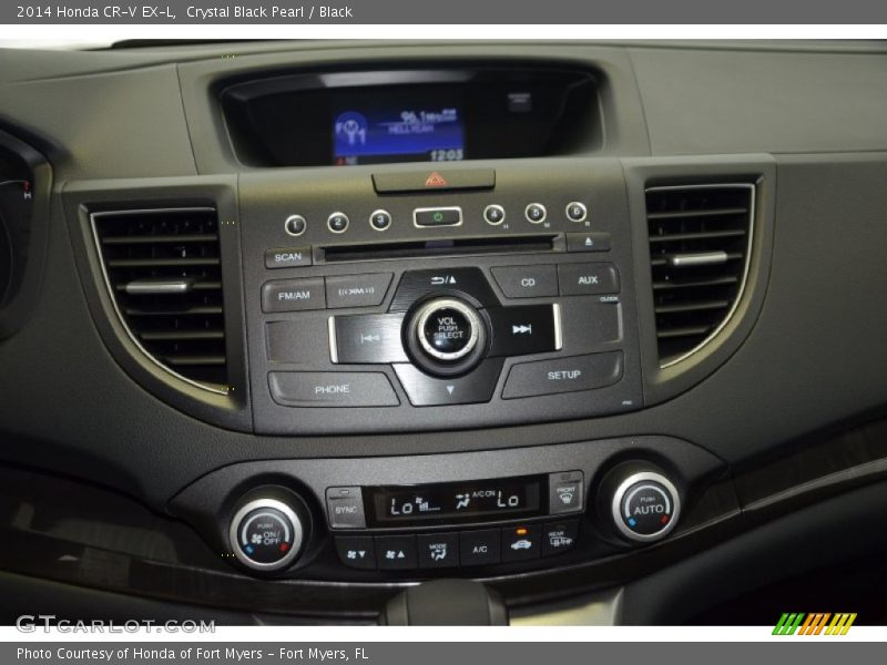 Crystal Black Pearl / Black 2014 Honda CR-V EX-L