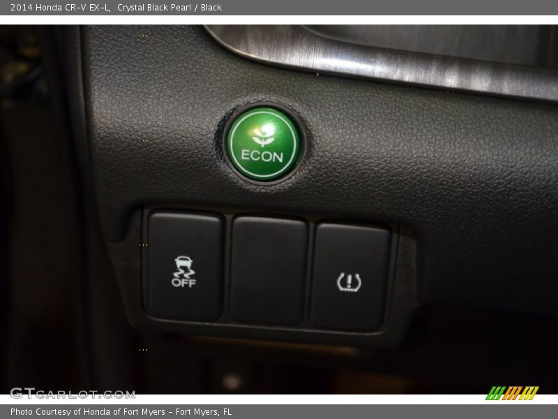 Crystal Black Pearl / Black 2014 Honda CR-V EX-L
