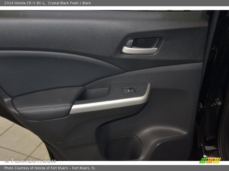 Crystal Black Pearl / Black 2014 Honda CR-V EX-L