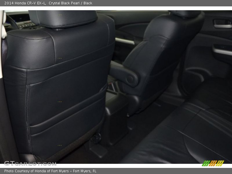 Crystal Black Pearl / Black 2014 Honda CR-V EX-L