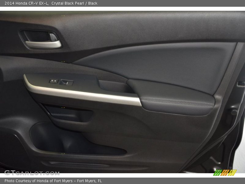 Crystal Black Pearl / Black 2014 Honda CR-V EX-L