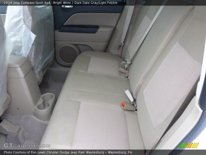 Bright White / Dark Slate Gray/Light Pebble 2014 Jeep Compass Sport 4x4