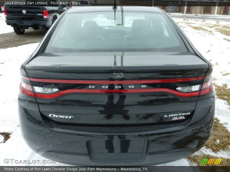 Pitch Black / Black 2014 Dodge Dart Limited