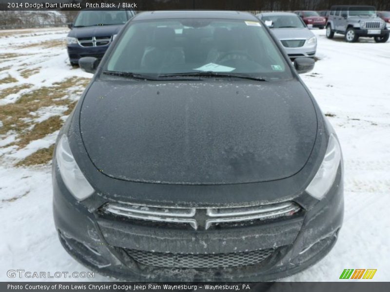 Pitch Black / Black 2014 Dodge Dart Limited
