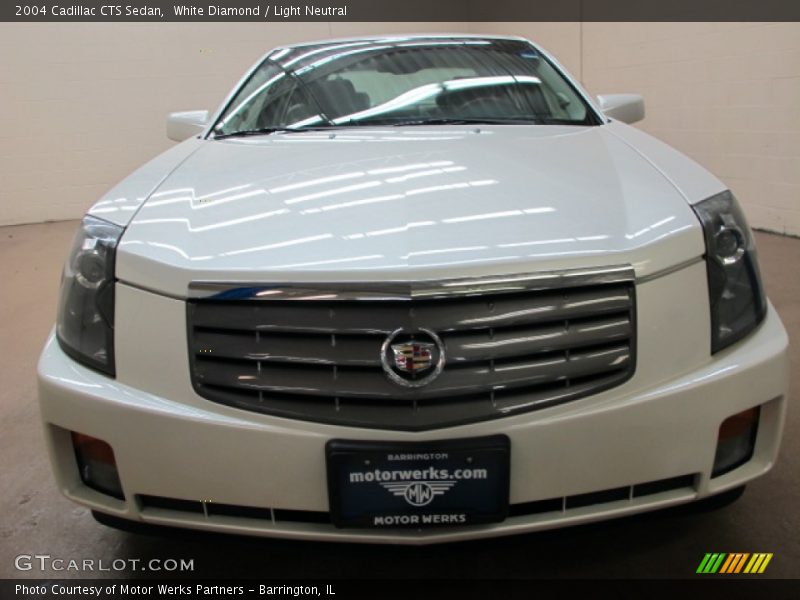 White Diamond / Light Neutral 2004 Cadillac CTS Sedan