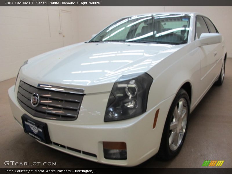 White Diamond / Light Neutral 2004 Cadillac CTS Sedan