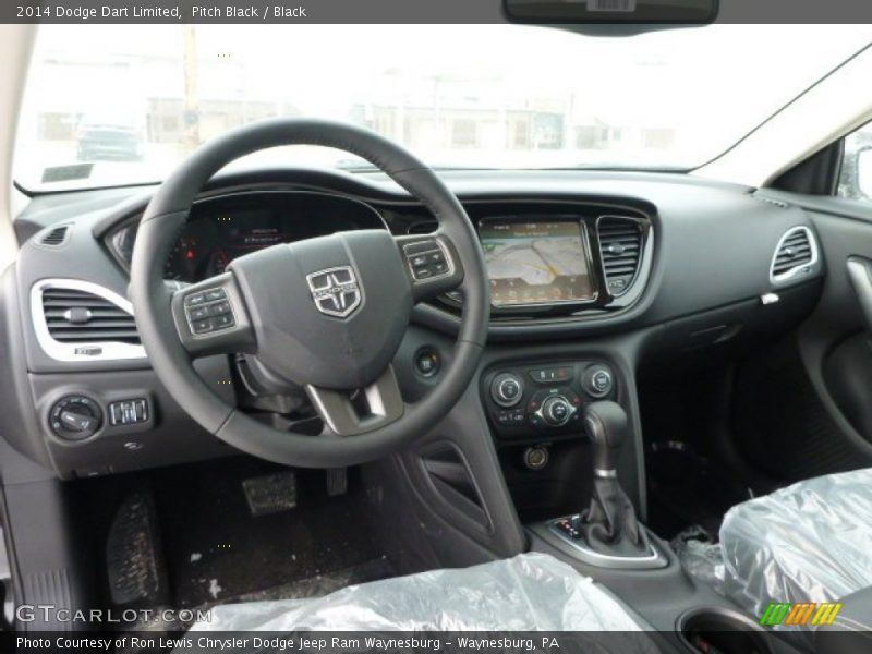 Pitch Black / Black 2014 Dodge Dart Limited