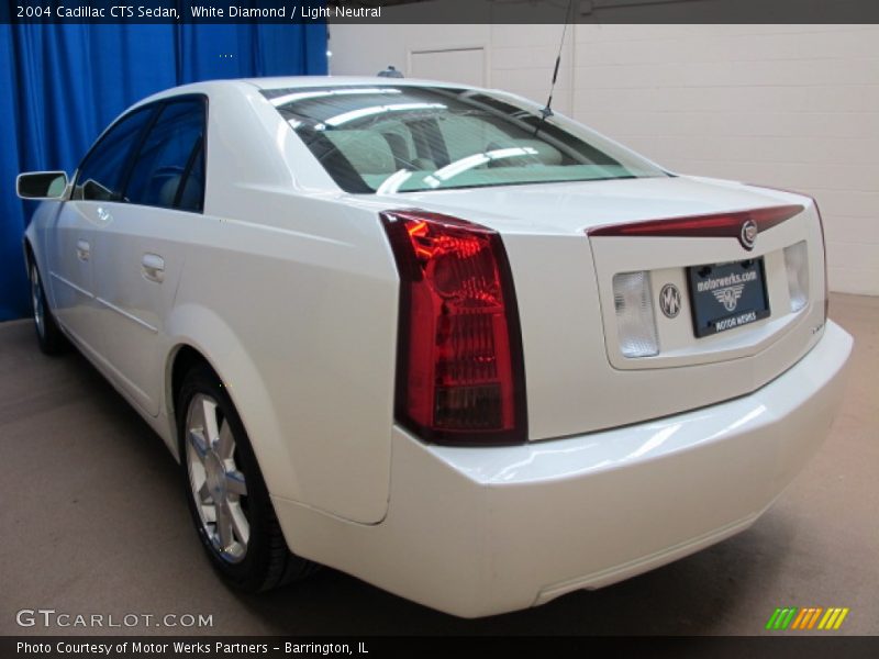 White Diamond / Light Neutral 2004 Cadillac CTS Sedan