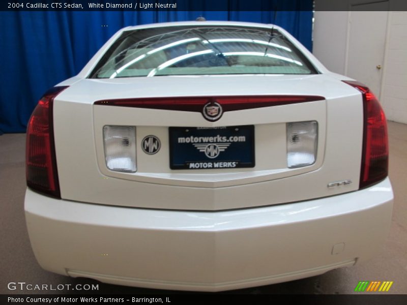 White Diamond / Light Neutral 2004 Cadillac CTS Sedan