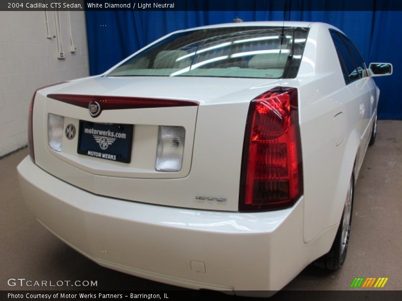 White Diamond / Light Neutral 2004 Cadillac CTS Sedan