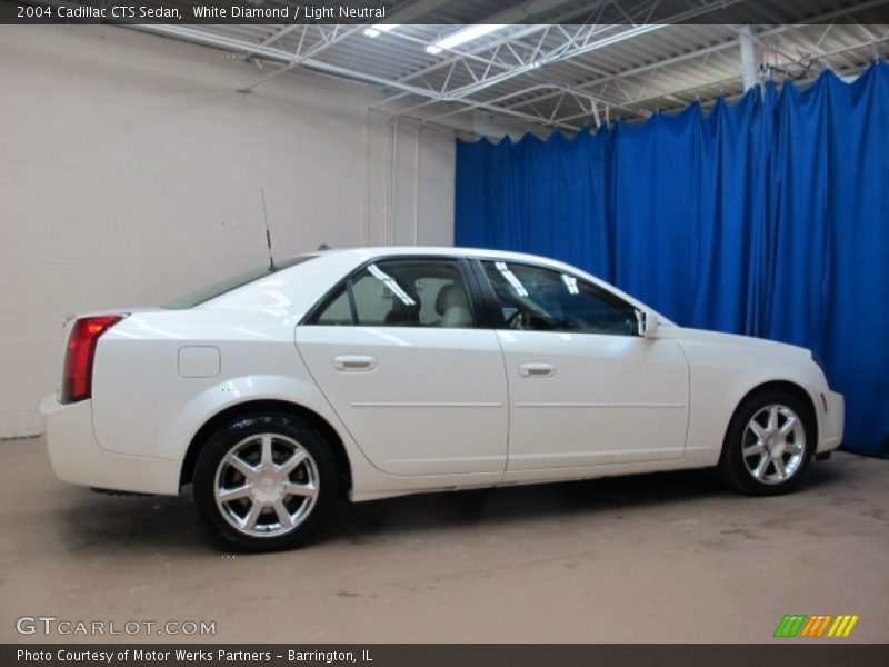 White Diamond / Light Neutral 2004 Cadillac CTS Sedan