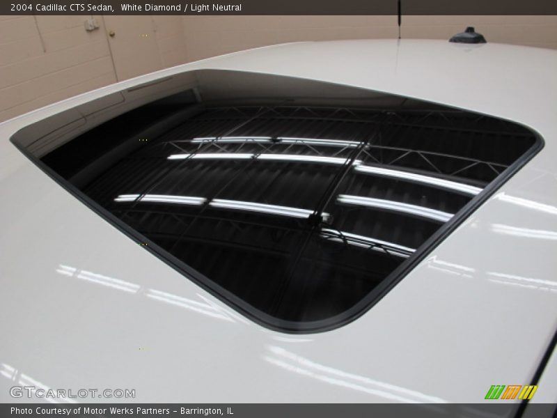 White Diamond / Light Neutral 2004 Cadillac CTS Sedan