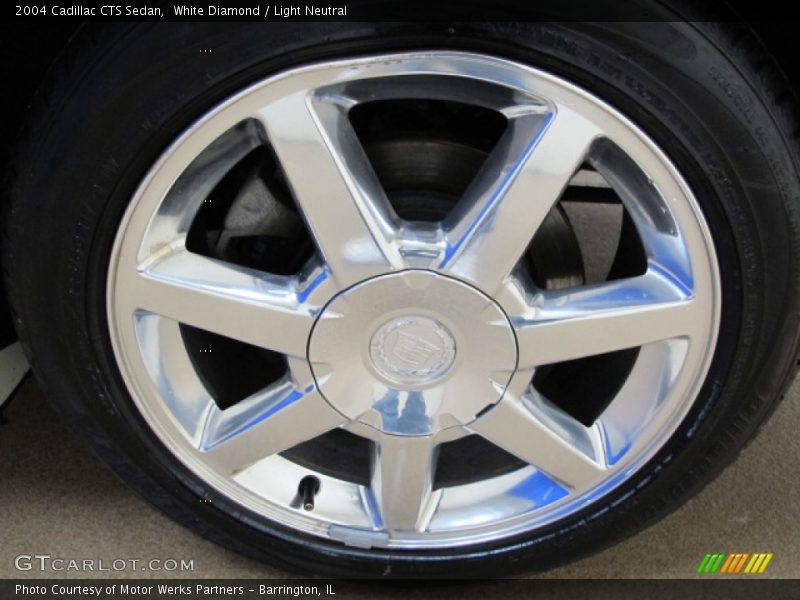White Diamond / Light Neutral 2004 Cadillac CTS Sedan