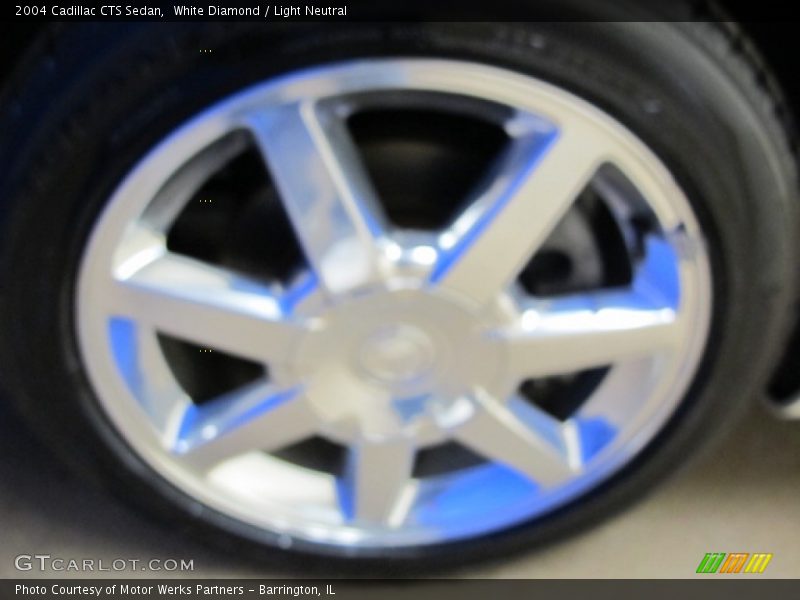 White Diamond / Light Neutral 2004 Cadillac CTS Sedan