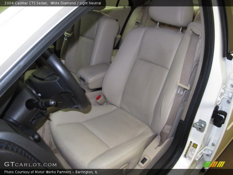 White Diamond / Light Neutral 2004 Cadillac CTS Sedan