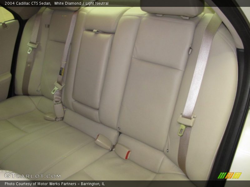 White Diamond / Light Neutral 2004 Cadillac CTS Sedan