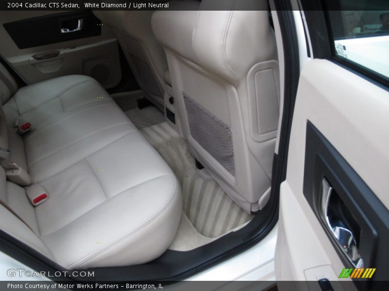 White Diamond / Light Neutral 2004 Cadillac CTS Sedan