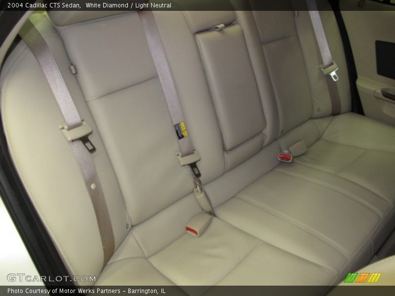 White Diamond / Light Neutral 2004 Cadillac CTS Sedan