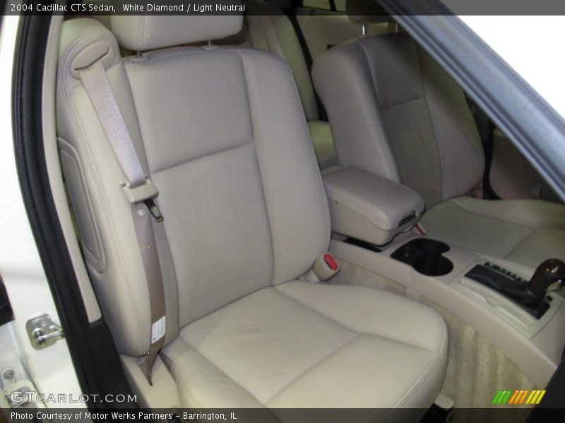 White Diamond / Light Neutral 2004 Cadillac CTS Sedan