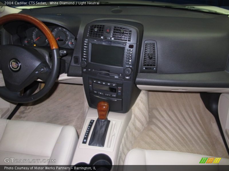 White Diamond / Light Neutral 2004 Cadillac CTS Sedan