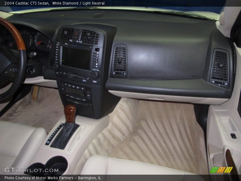 White Diamond / Light Neutral 2004 Cadillac CTS Sedan