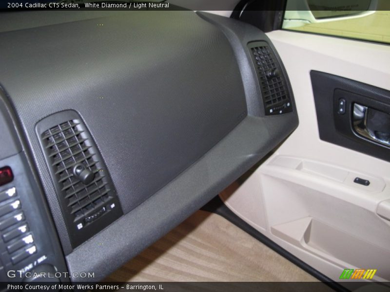 White Diamond / Light Neutral 2004 Cadillac CTS Sedan