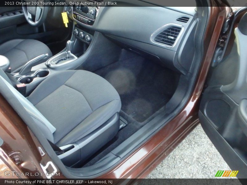 Deep Auburn Pearl / Black 2013 Chrysler 200 Touring Sedan