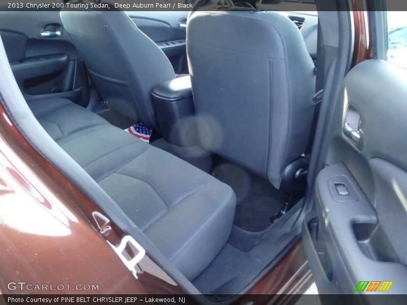 Deep Auburn Pearl / Black 2013 Chrysler 200 Touring Sedan
