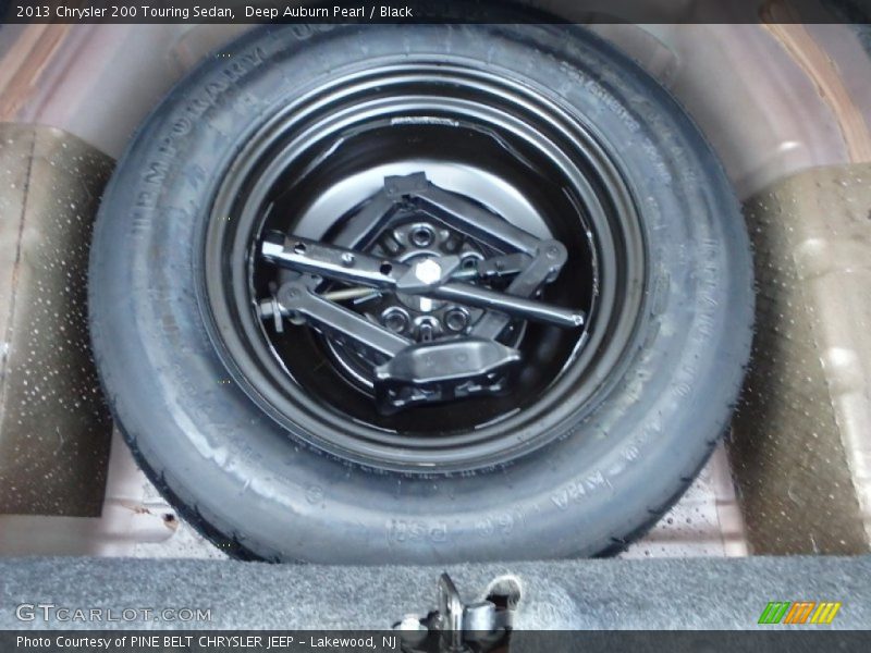 Deep Auburn Pearl / Black 2013 Chrysler 200 Touring Sedan