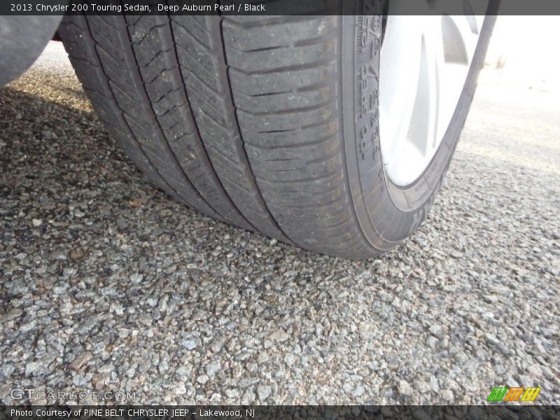 Deep Auburn Pearl / Black 2013 Chrysler 200 Touring Sedan
