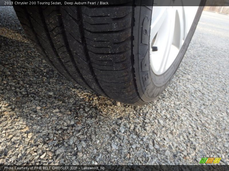Deep Auburn Pearl / Black 2013 Chrysler 200 Touring Sedan