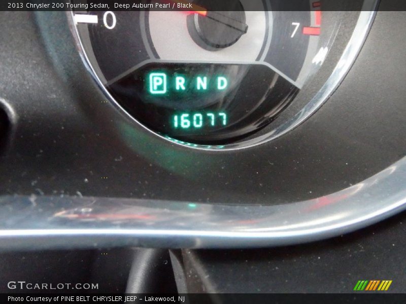 Deep Auburn Pearl / Black 2013 Chrysler 200 Touring Sedan