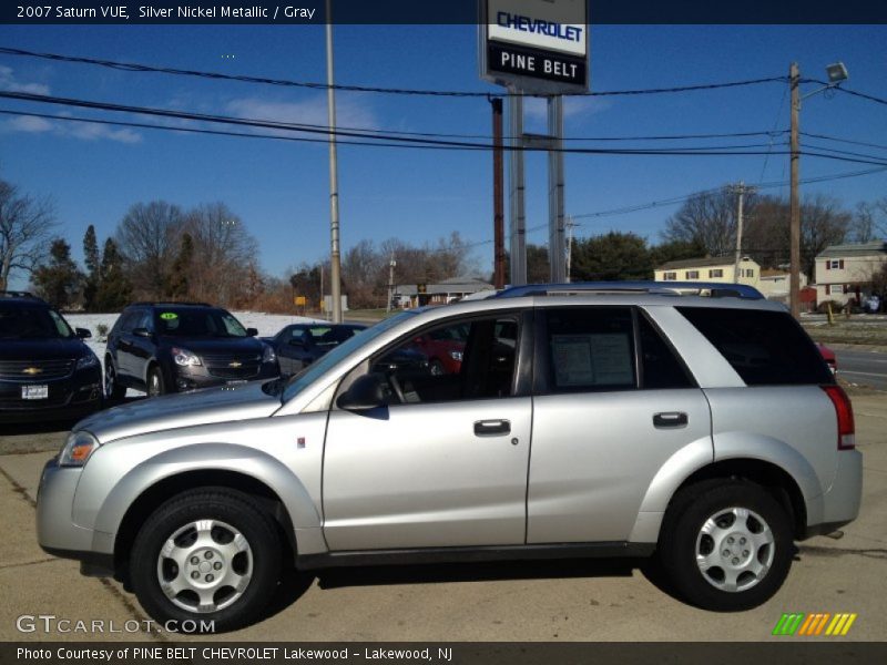 Silver Nickel Metallic / Gray 2007 Saturn VUE