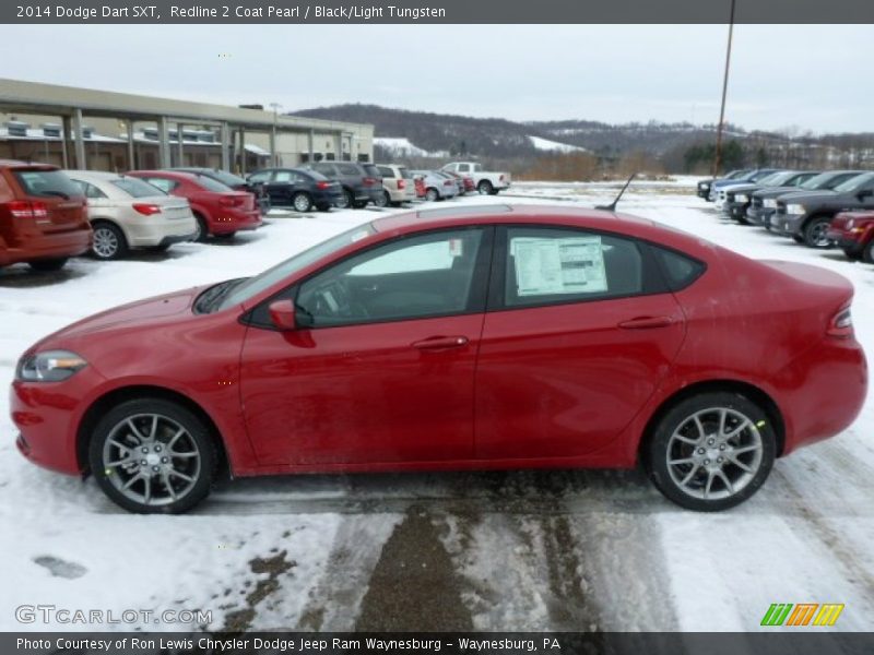 Redline 2 Coat Pearl / Black/Light Tungsten 2014 Dodge Dart SXT