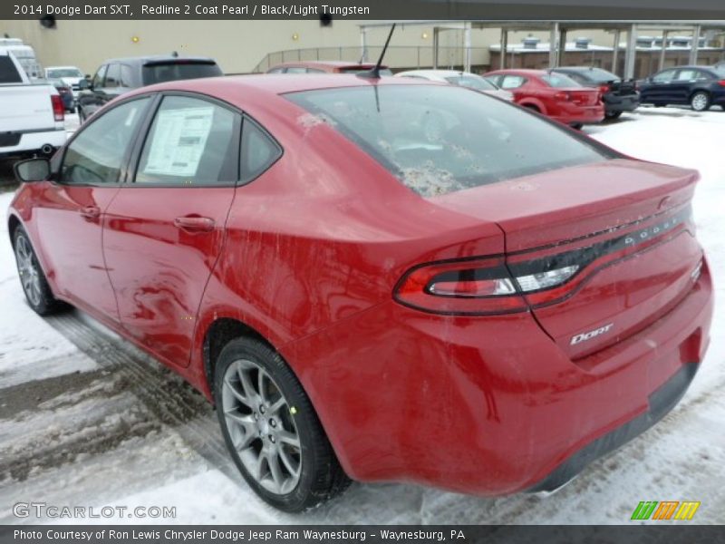 Redline 2 Coat Pearl / Black/Light Tungsten 2014 Dodge Dart SXT