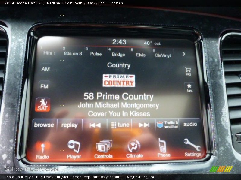 Redline 2 Coat Pearl / Black/Light Tungsten 2014 Dodge Dart SXT