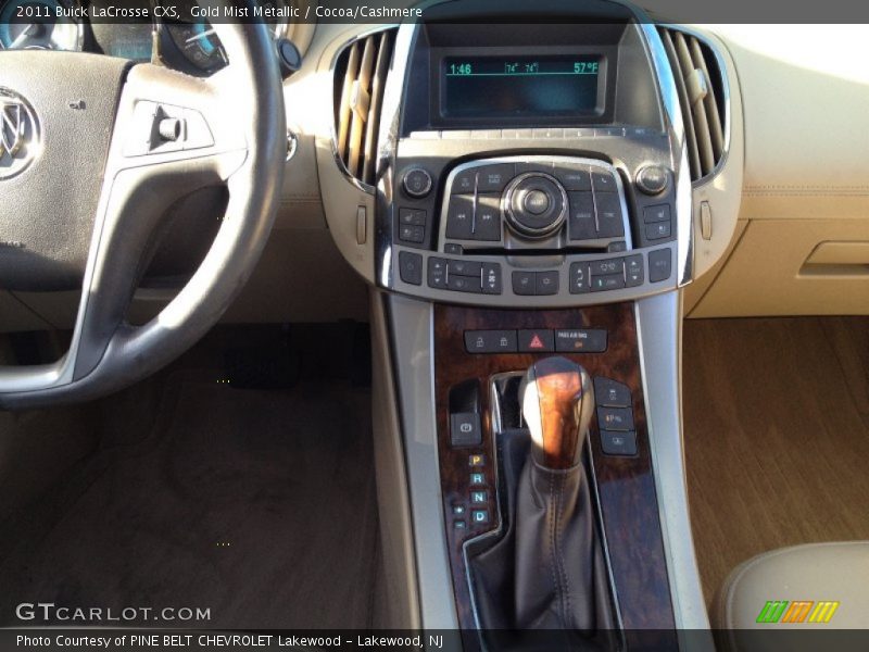 Gold Mist Metallic / Cocoa/Cashmere 2011 Buick LaCrosse CXS