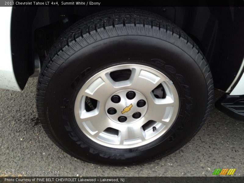 Summit White / Ebony 2013 Chevrolet Tahoe LT 4x4