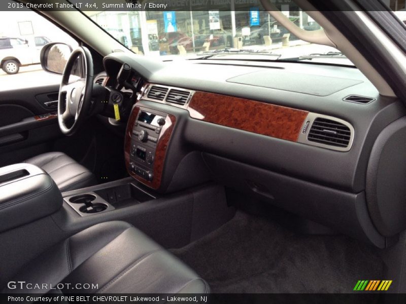 Summit White / Ebony 2013 Chevrolet Tahoe LT 4x4