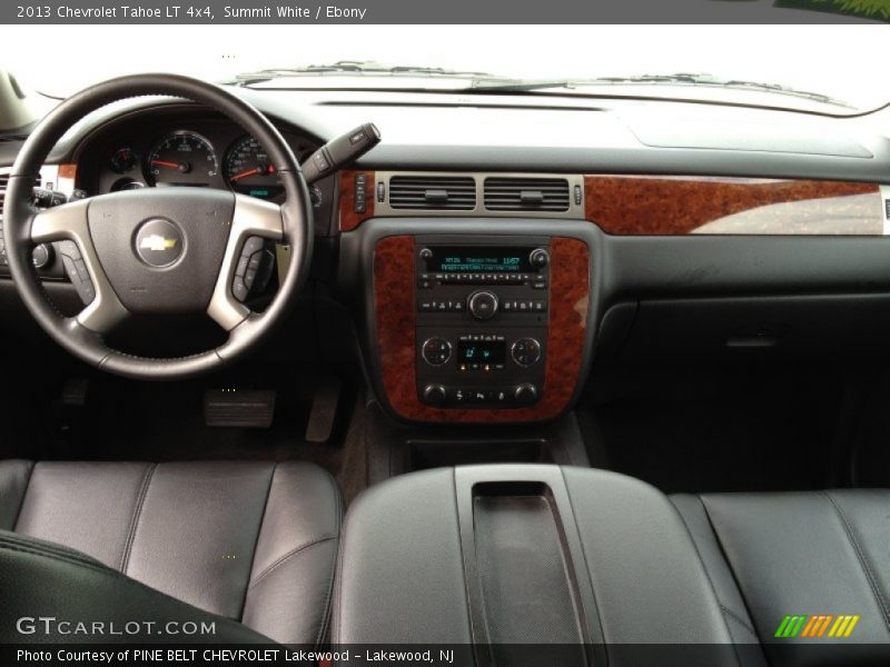 Summit White / Ebony 2013 Chevrolet Tahoe LT 4x4