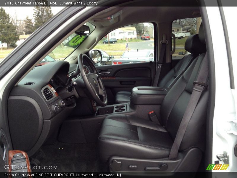 Summit White / Ebony 2013 Chevrolet Tahoe LT 4x4