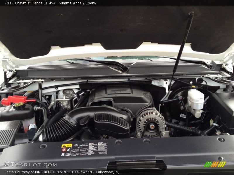 Summit White / Ebony 2013 Chevrolet Tahoe LT 4x4