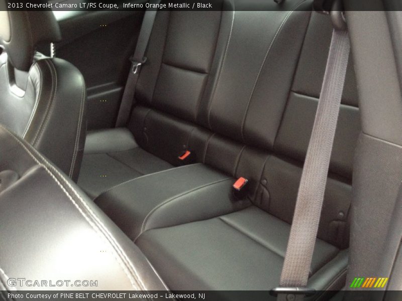 Inferno Orange Metallic / Black 2013 Chevrolet Camaro LT/RS Coupe