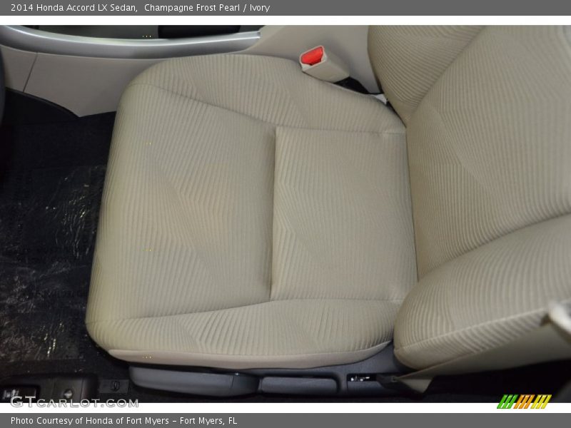 Champagne Frost Pearl / Ivory 2014 Honda Accord LX Sedan