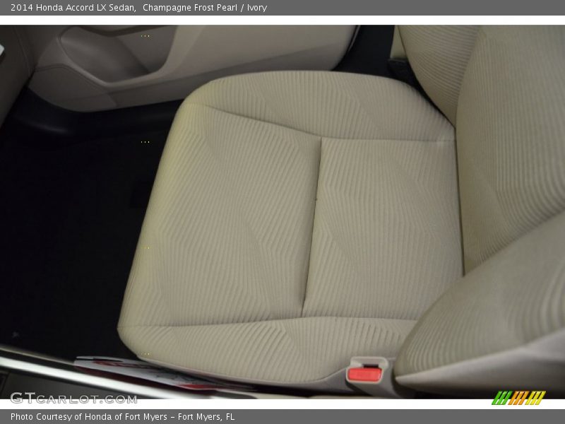 Champagne Frost Pearl / Ivory 2014 Honda Accord LX Sedan