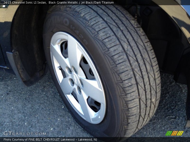 Black Granite Metallic / Jet Black/Dark Titanium 2013 Chevrolet Sonic LS Sedan