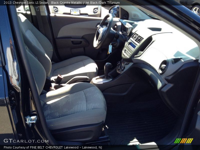Black Granite Metallic / Jet Black/Dark Titanium 2013 Chevrolet Sonic LS Sedan